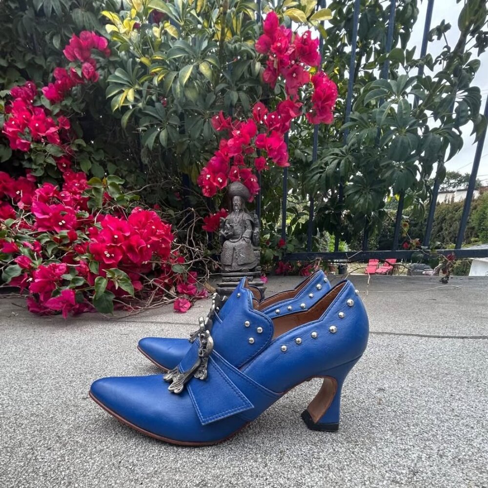 John Fluevog Designer shoe Color: Blue Size: Women’s 8.5